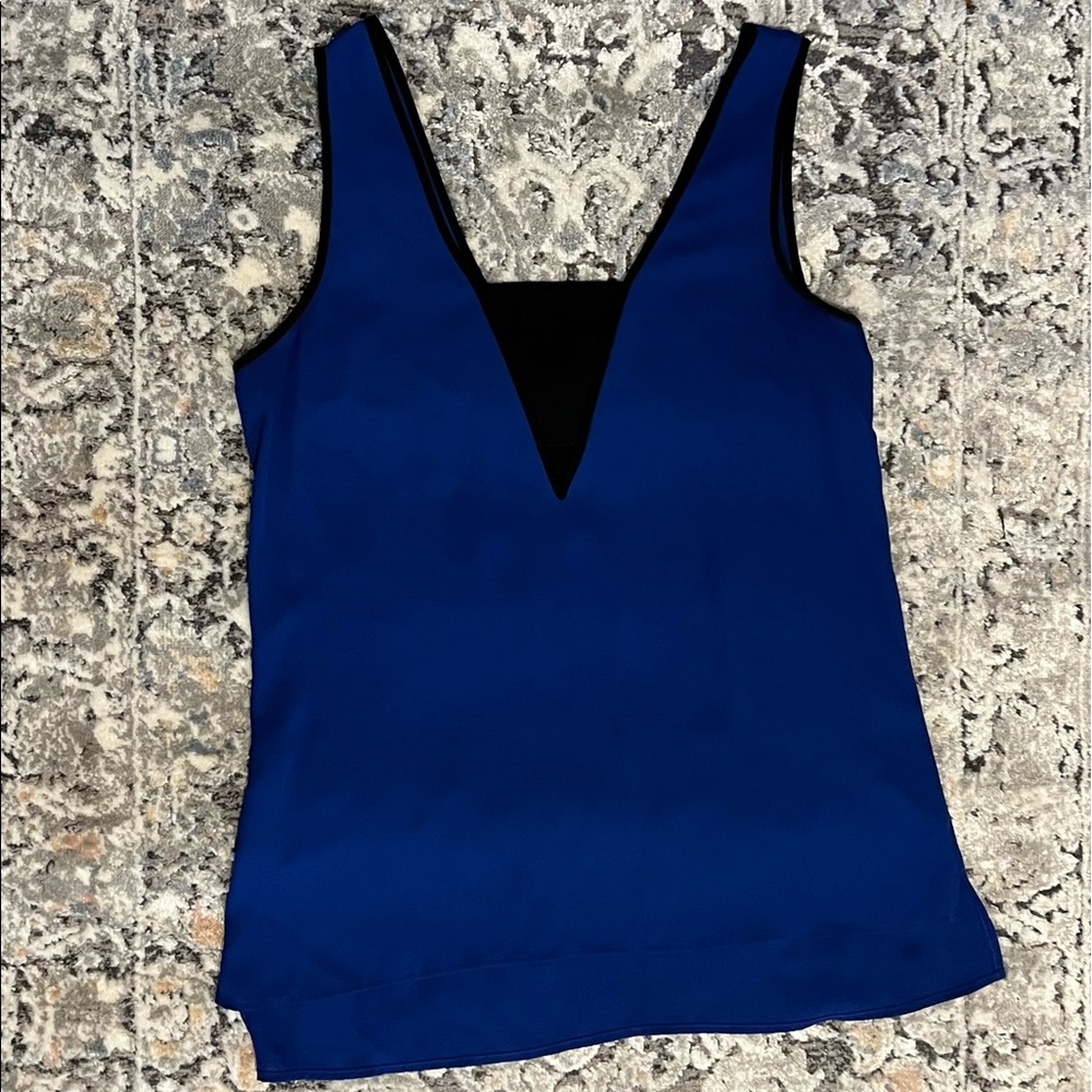 Express blue tank